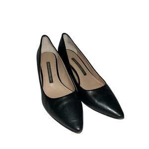 French Connection Black Pointed Toe Heels